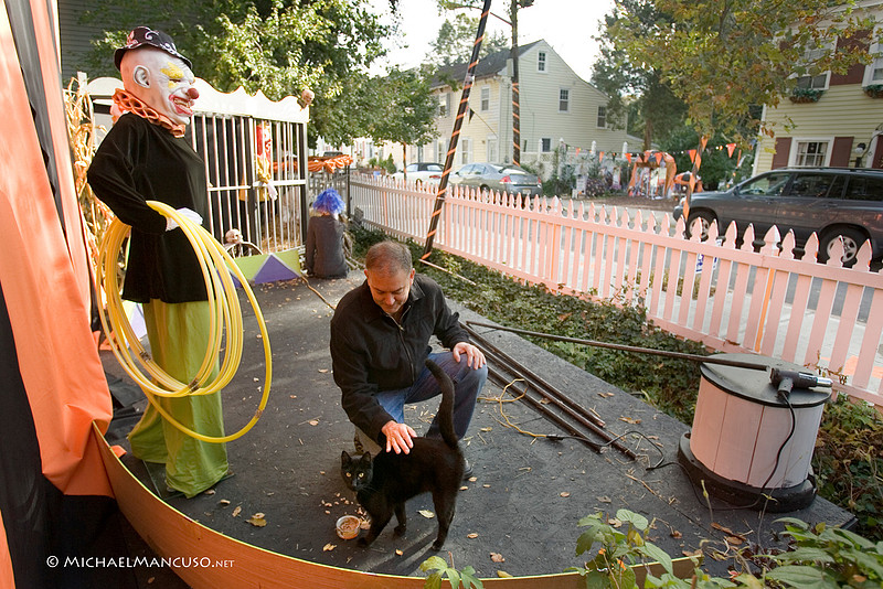 Zenfolio Halloween on Thompson Street in Bordentown, New Jersey