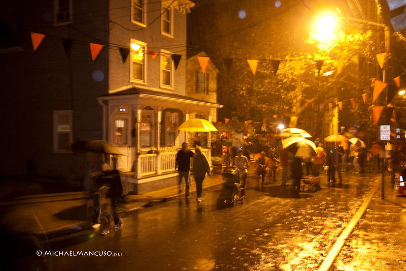 Zenfolio Halloween on Thompson Street in