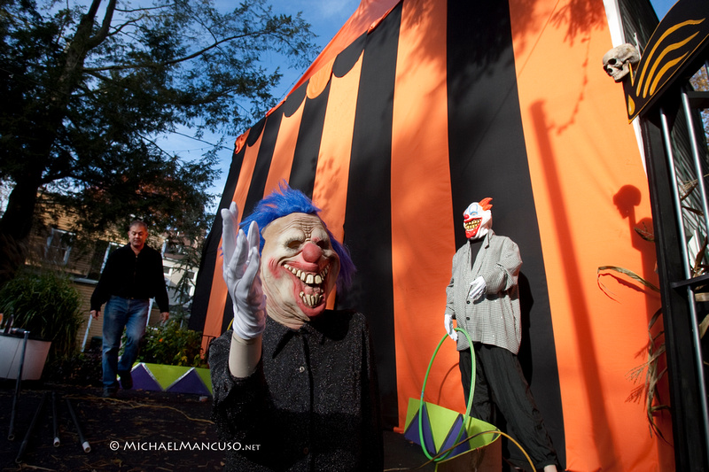 Zenfolio Halloween on Thompson Street in